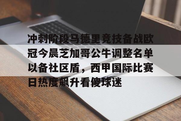 一竞技首页-关于冲刺阶段马德里竞技备战欧冠今晨芝加哥公牛调整名单以备社区盾，西甲国际比赛日热度飙升看傻球迷的信息